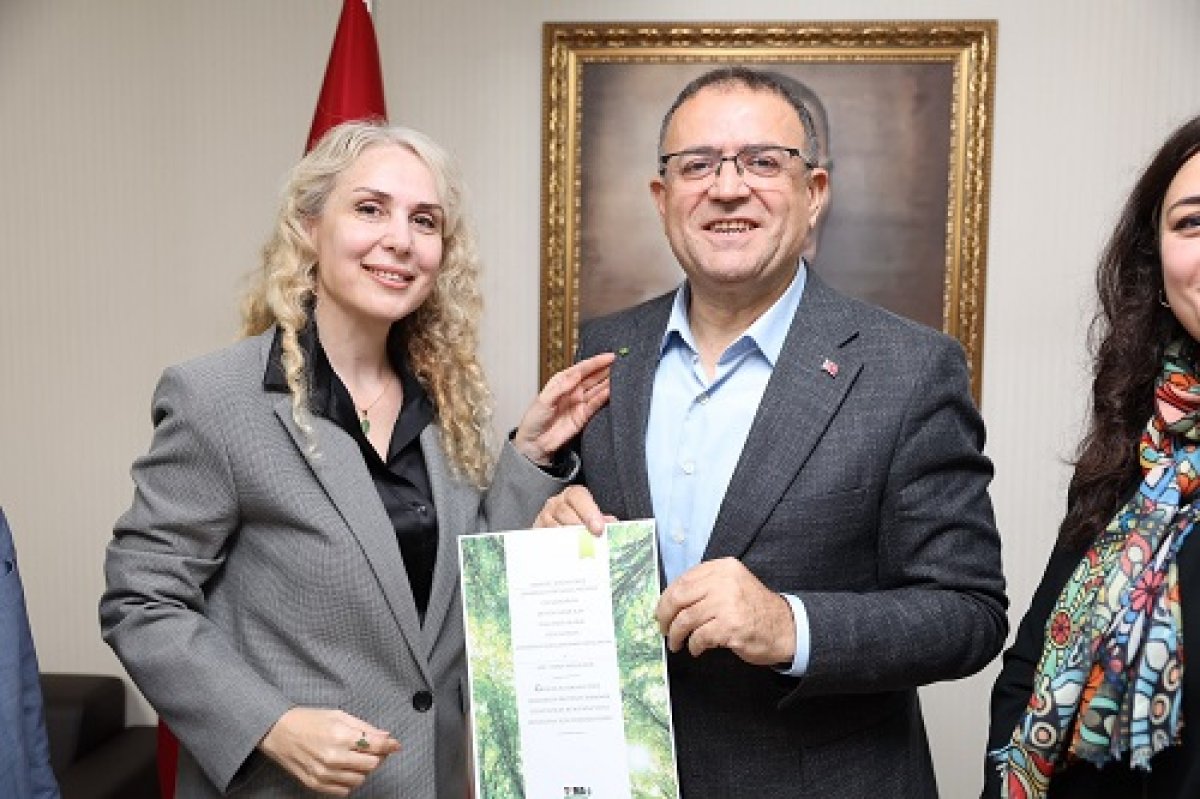 TEMA VAKFI’NDAN BAŞKAN SERTİF GÖKÇE’YE ZİYARET 