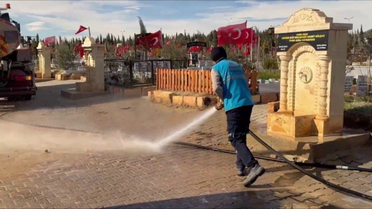 Adıyaman Belediyesi’nden bayram mesaisi